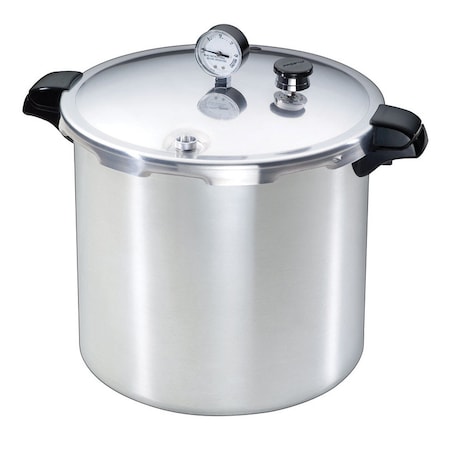 National Presto Presto Brushed Aluminum Pressure Cooker and Canner 23 qt 01781